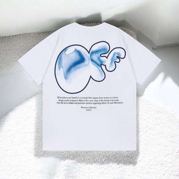 OFF-WHITE Crew neck, short sleeves Size L - Picture 2 of 7